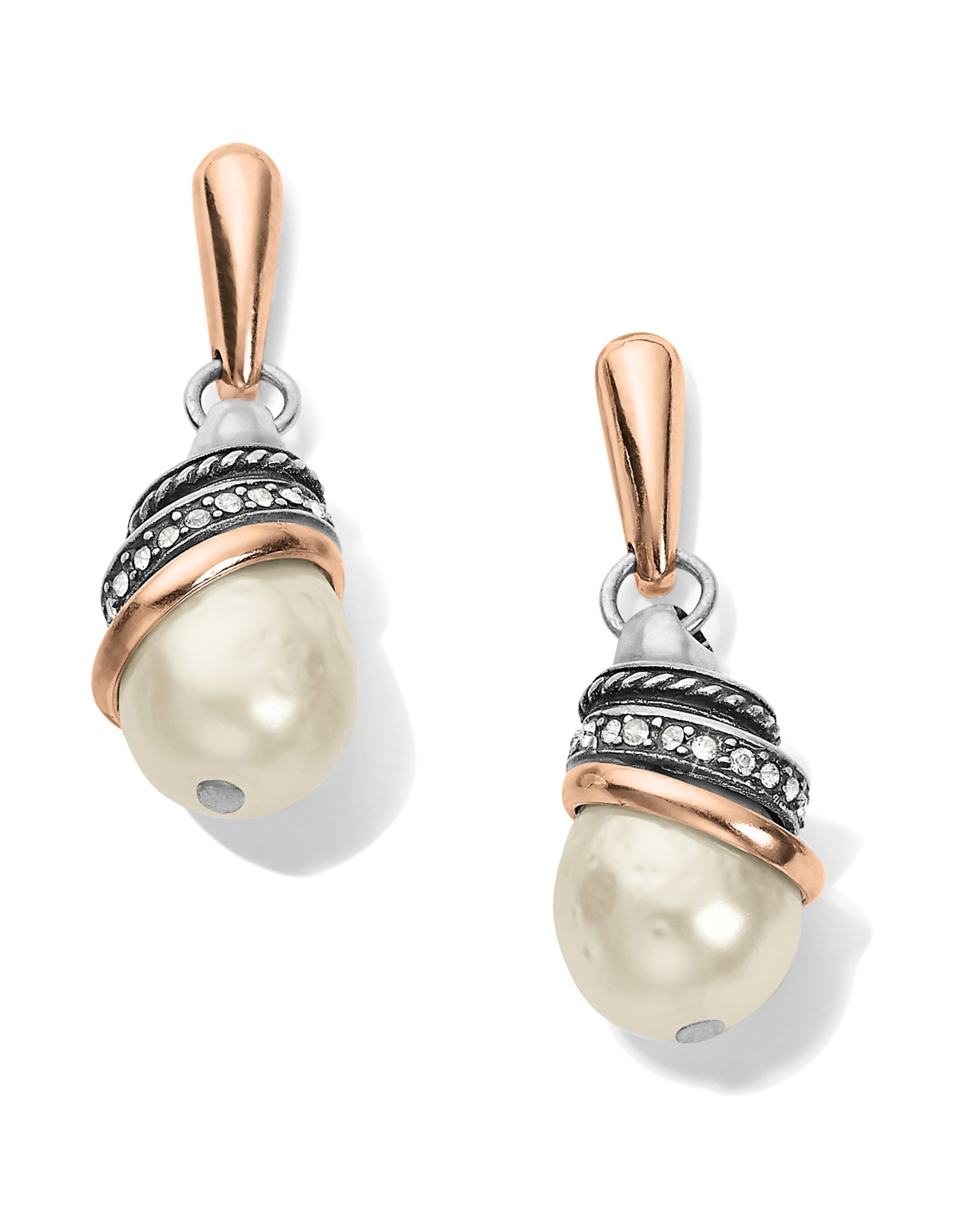 Brighton Brighton JA497L Neptune’s Rings Pearl Teardrop Earring