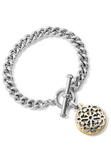 Brighton Brighton JF6662 Ferrara Two Tone Toggle Bracelet Brighton Brighton JF6662 Ferrara Two Tone Toggle Bracelet