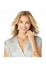 Brighton Brighton JF6662 Ferrara Two Tone Toggle Bracelet Brighton Brighton JF6662 Ferrara Two Tone Toggle Bracelet