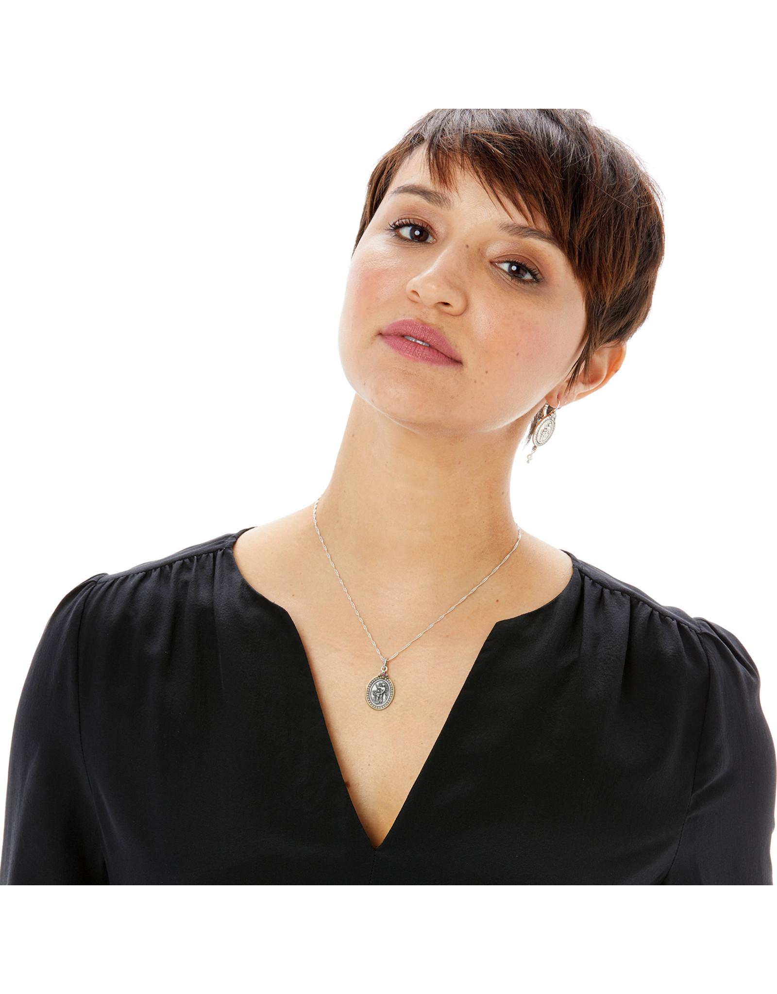 Brighton Brighton JM2990 Guardian Angel Petite Necklace