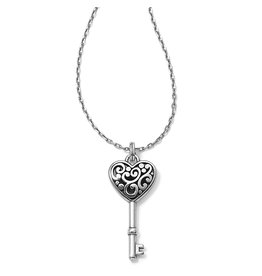 Brighton Brighton JM0630 Contempo Heart Key Necklace