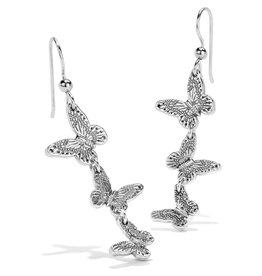 Brighton Brighton JA6670 Solstice Bloom Butterfly French Wire Earring