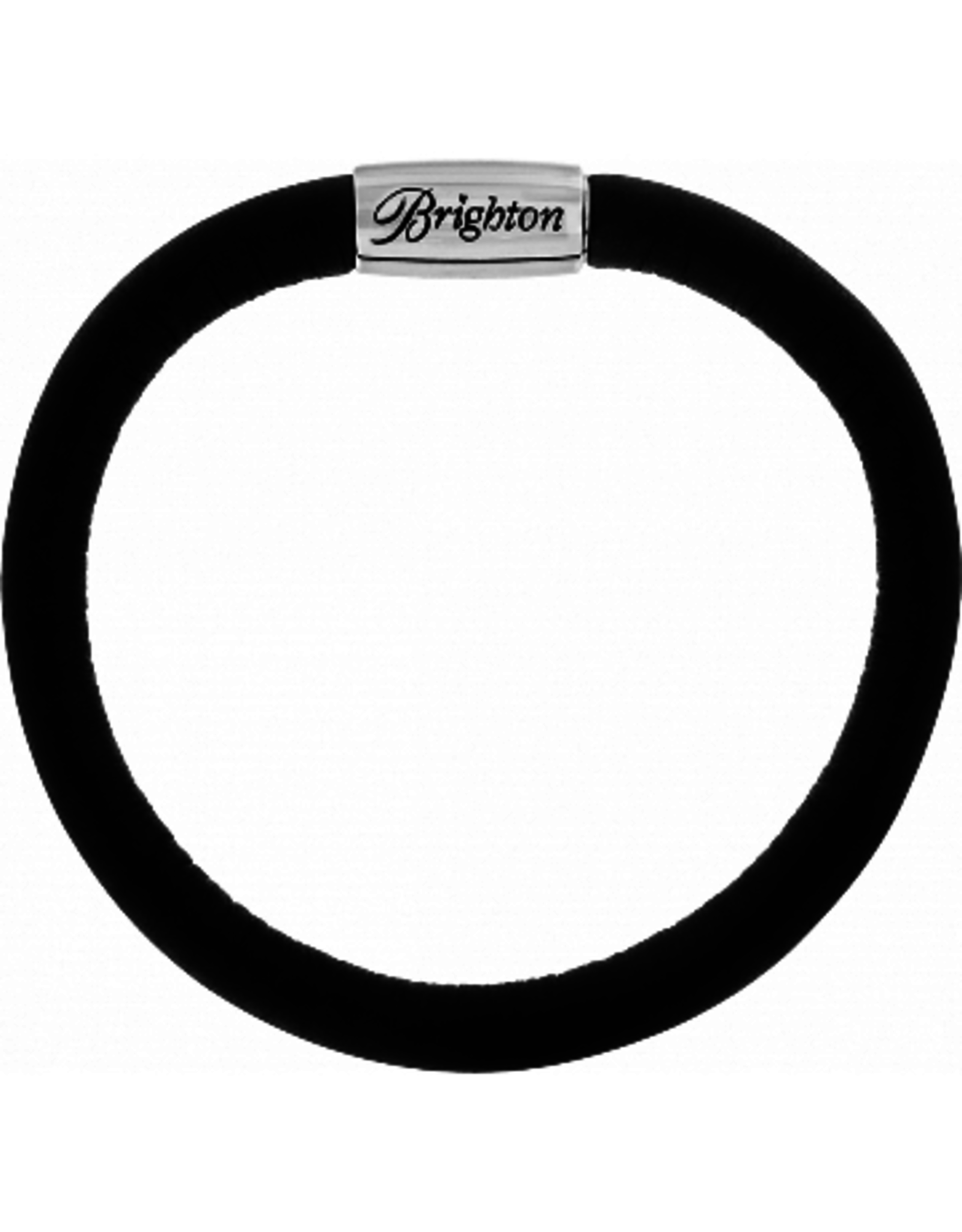 Brighton Brighton JB8870 Black Leather Woodstock Bracelet