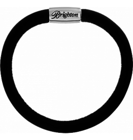 Brighton Brighton JB8870 Black Leather Woodstock Bracelet