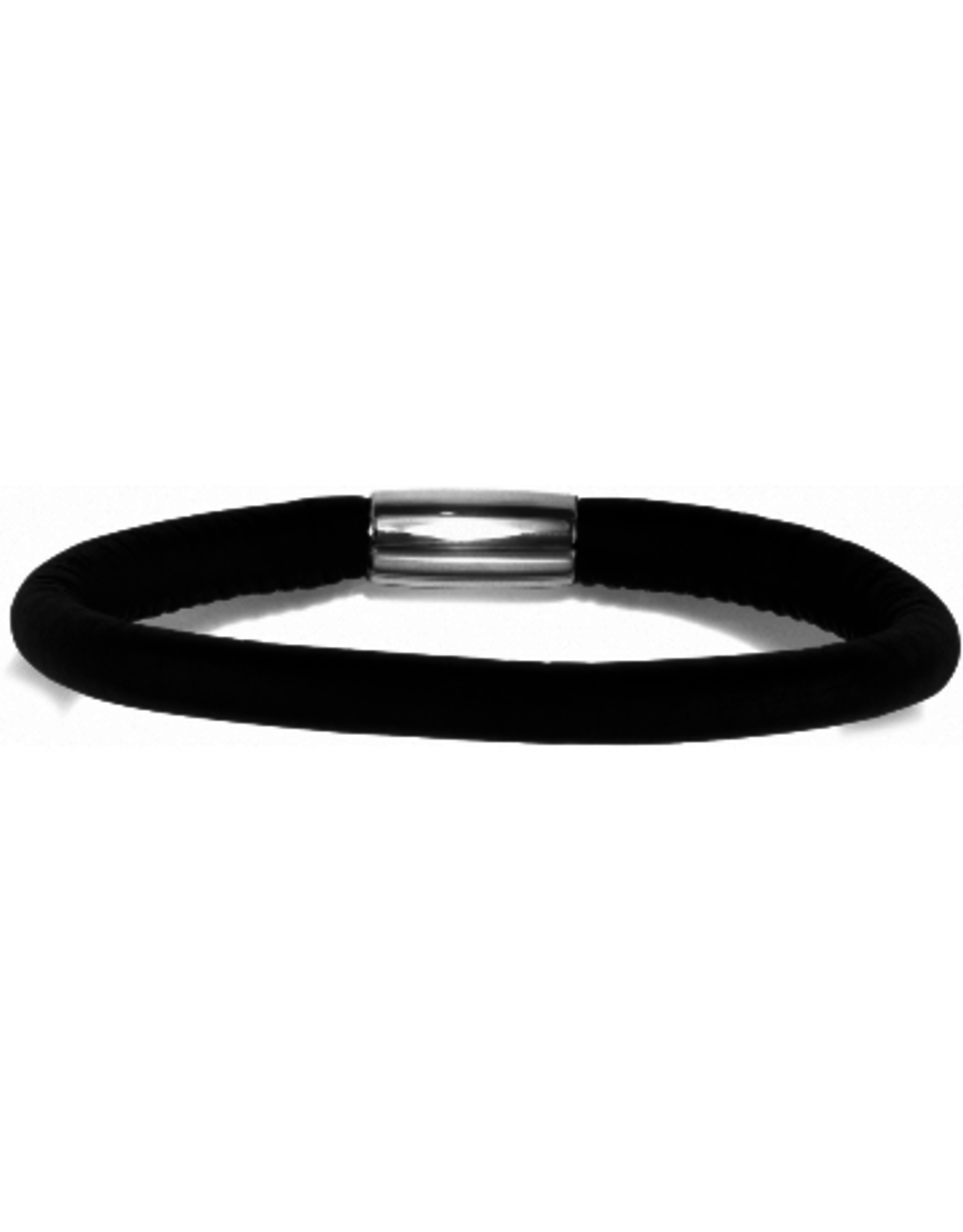 Brighton Brighton JB8870 Black Leather Woodstock Bracelet