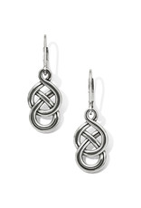 Brighton Brighton JA6230 Interlok Braid Petite Leverback Earring