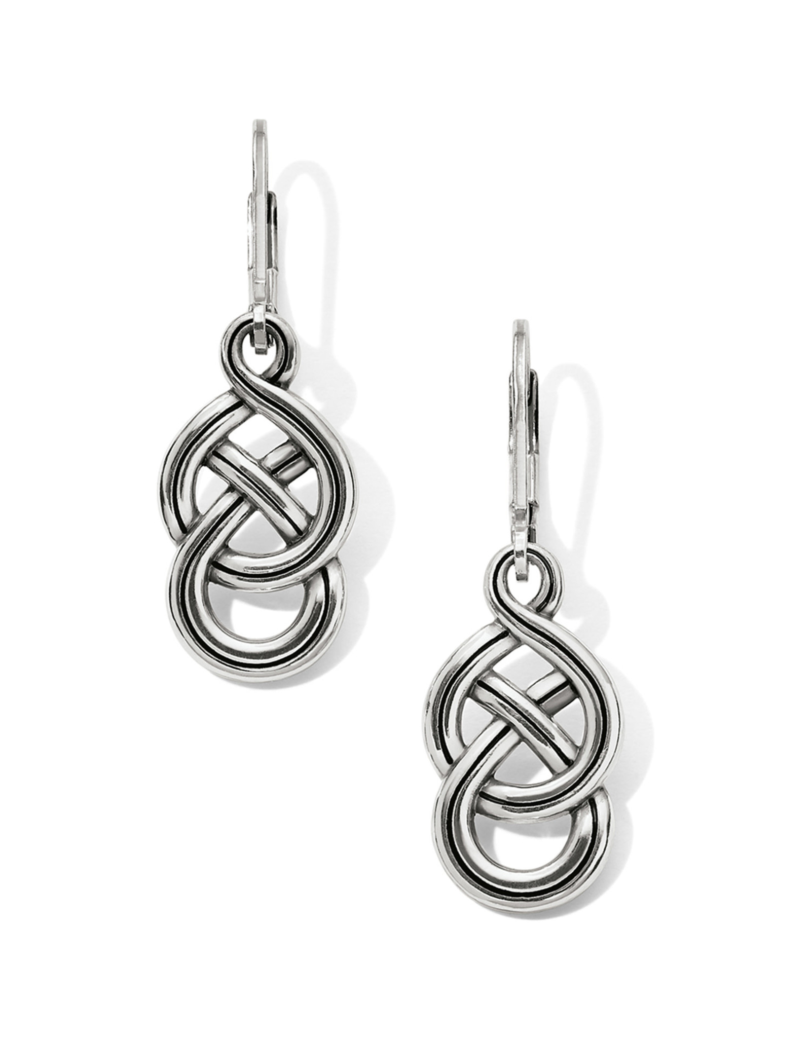 Brighton Brighton JA6230 Interlok Braid Petite Leverback Earring