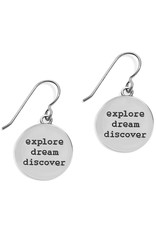 Brighton Brighton JA4831 Coastline Compass French Wire Earring OOL