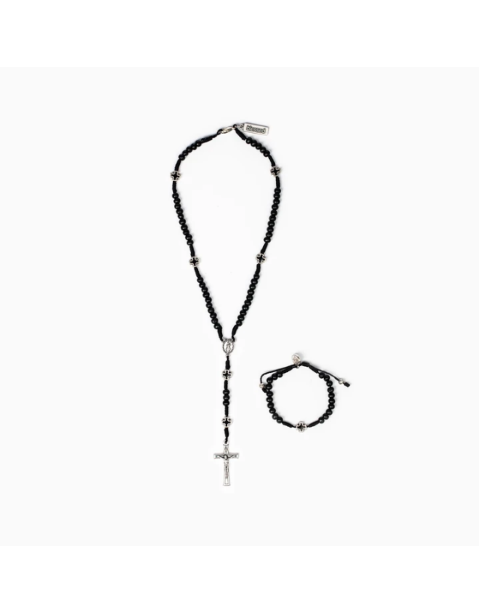 My Saint My Hero My Saint My Hero 50025BK In Communion Boy’s Rosary & Bracelet Set