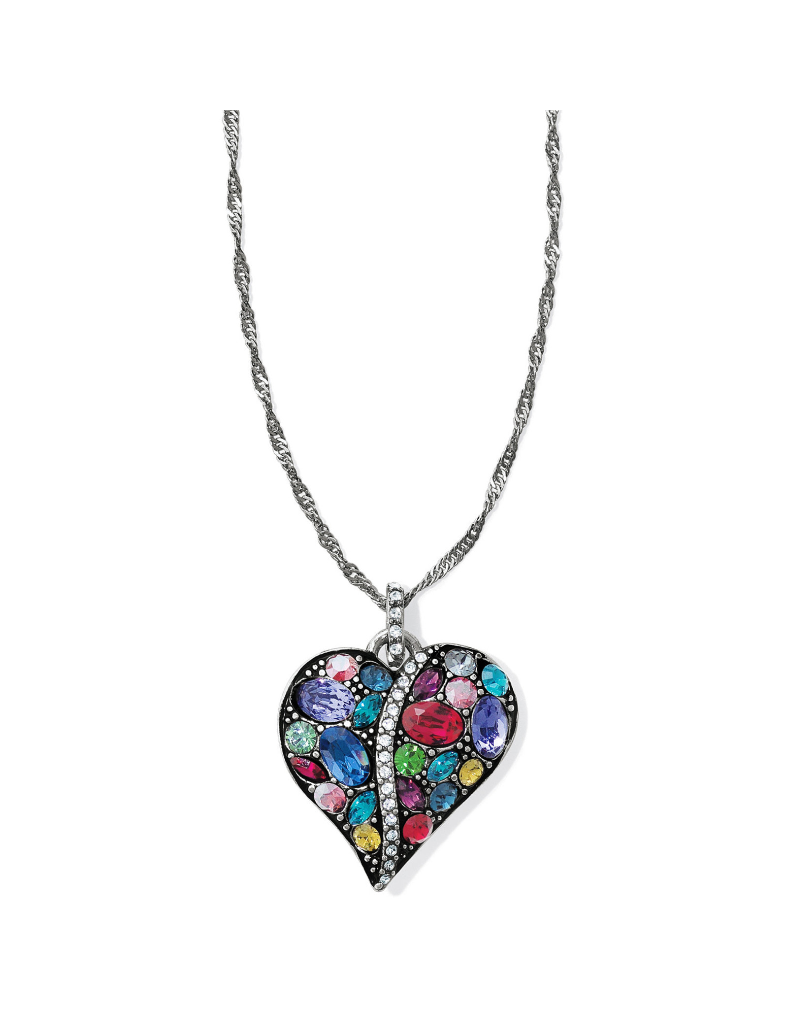 Brighton Brighton JL3911 Trust Your Journey Heart Necklace