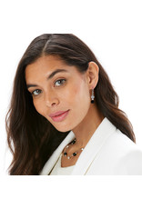 Brighton Brighton JA6412 Meridian Prime Petite Black French Wire Earring