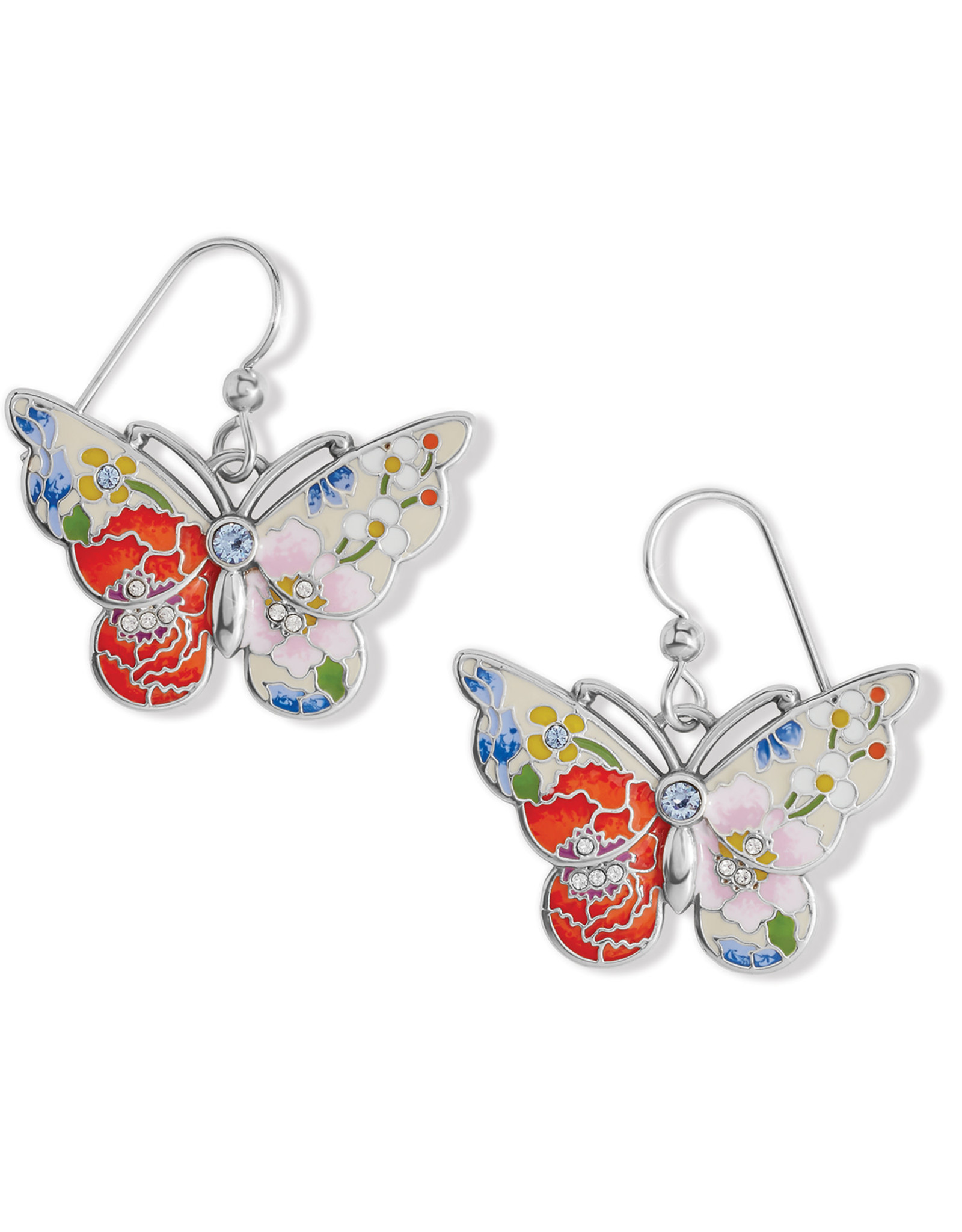 Brighton Brighton JA7743 Blossom Hill Butterfly French Wire Earrings