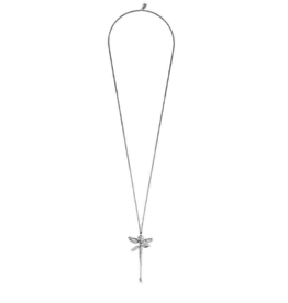 Uno de 50 Uno de 50 Col0976mtl0000u Silver necklace long dragonfly