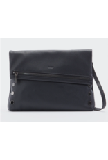 Hammitt Hammitt VIP Large Black Gunmetal Handbag 12322