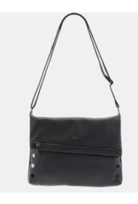 Hammitt Hammitt VIP Large Black Gunmetal Handbag 12322