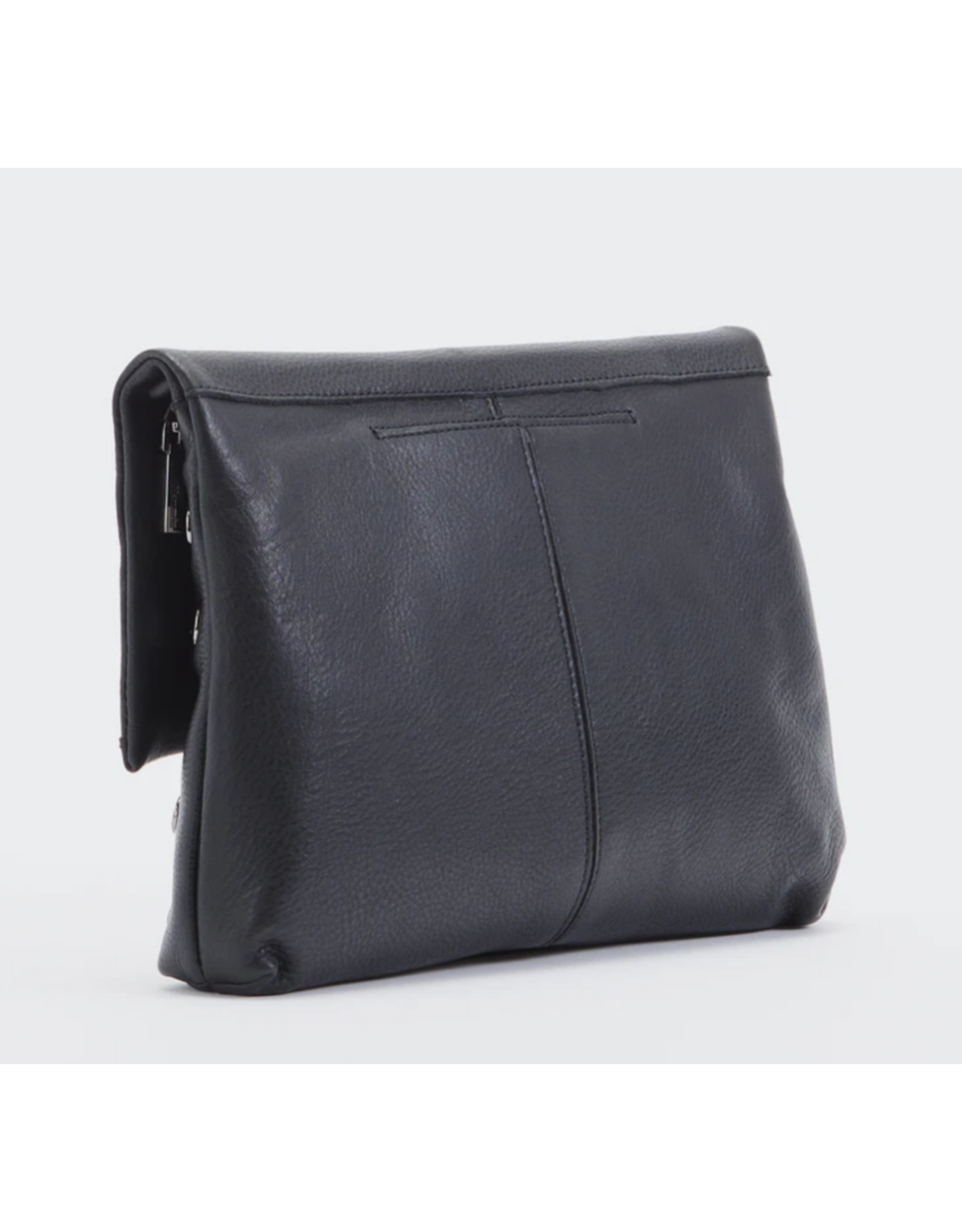 Hammitt Hammitt VIP Large Black Gunmetal Handbag 12322