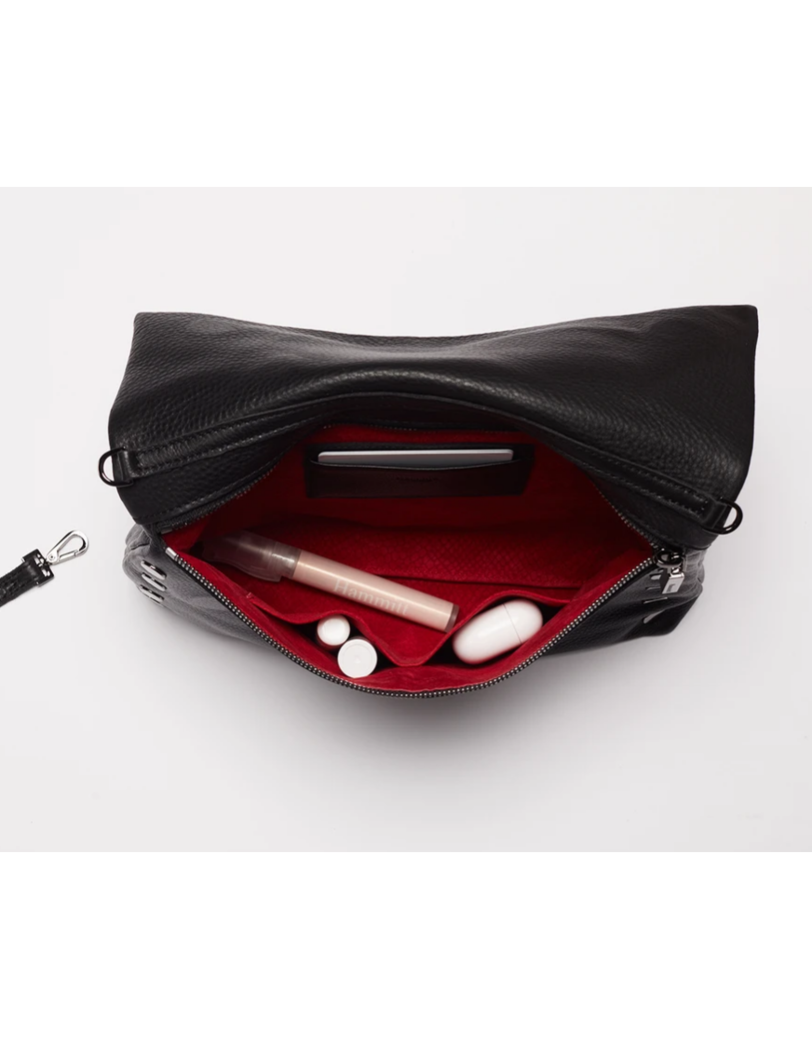 Hammitt Hammitt VIP Large Black Gunmetal Handbag 12322