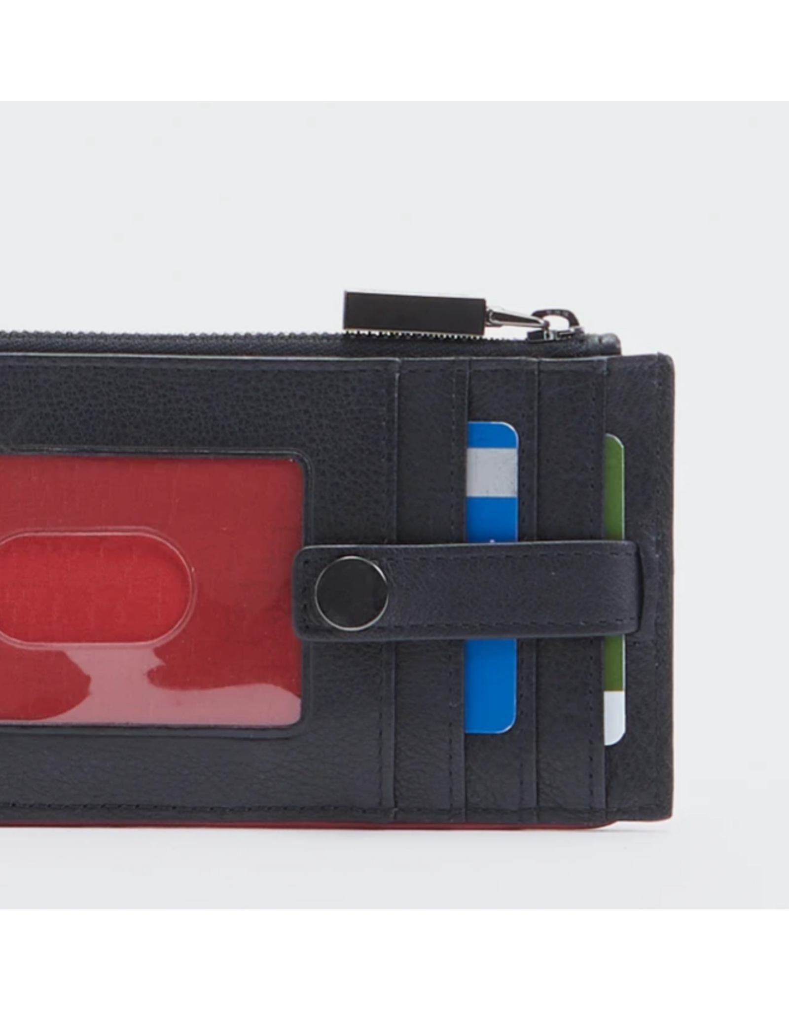 Hammitt Hammitt  210 West Black Gunmetal Card Holder 11048