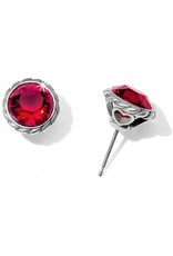 Brighton Brighton JA173E Ruby Iris Stud Earring