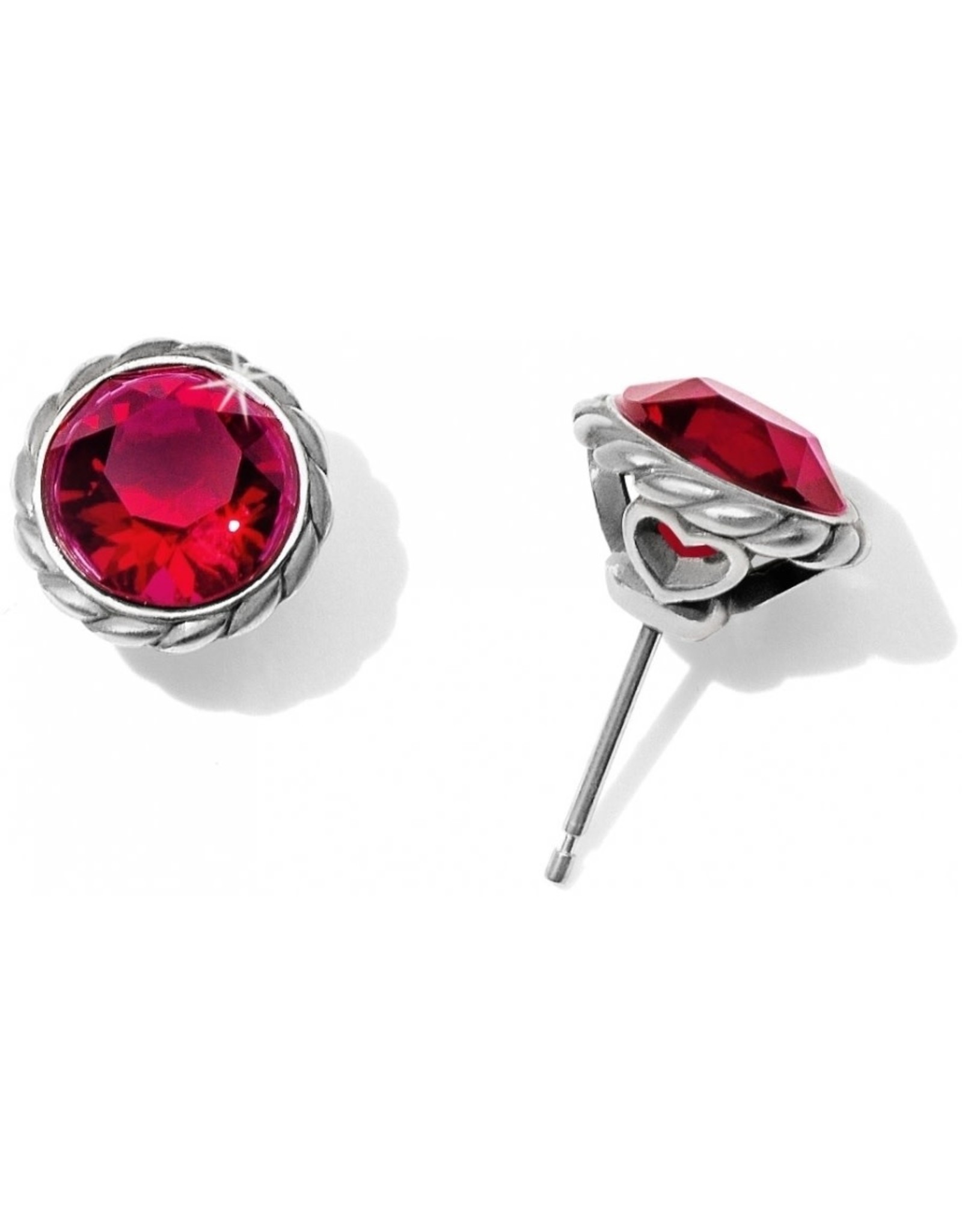 Brighton Brighton JA173E Ruby Iris Stud Earring