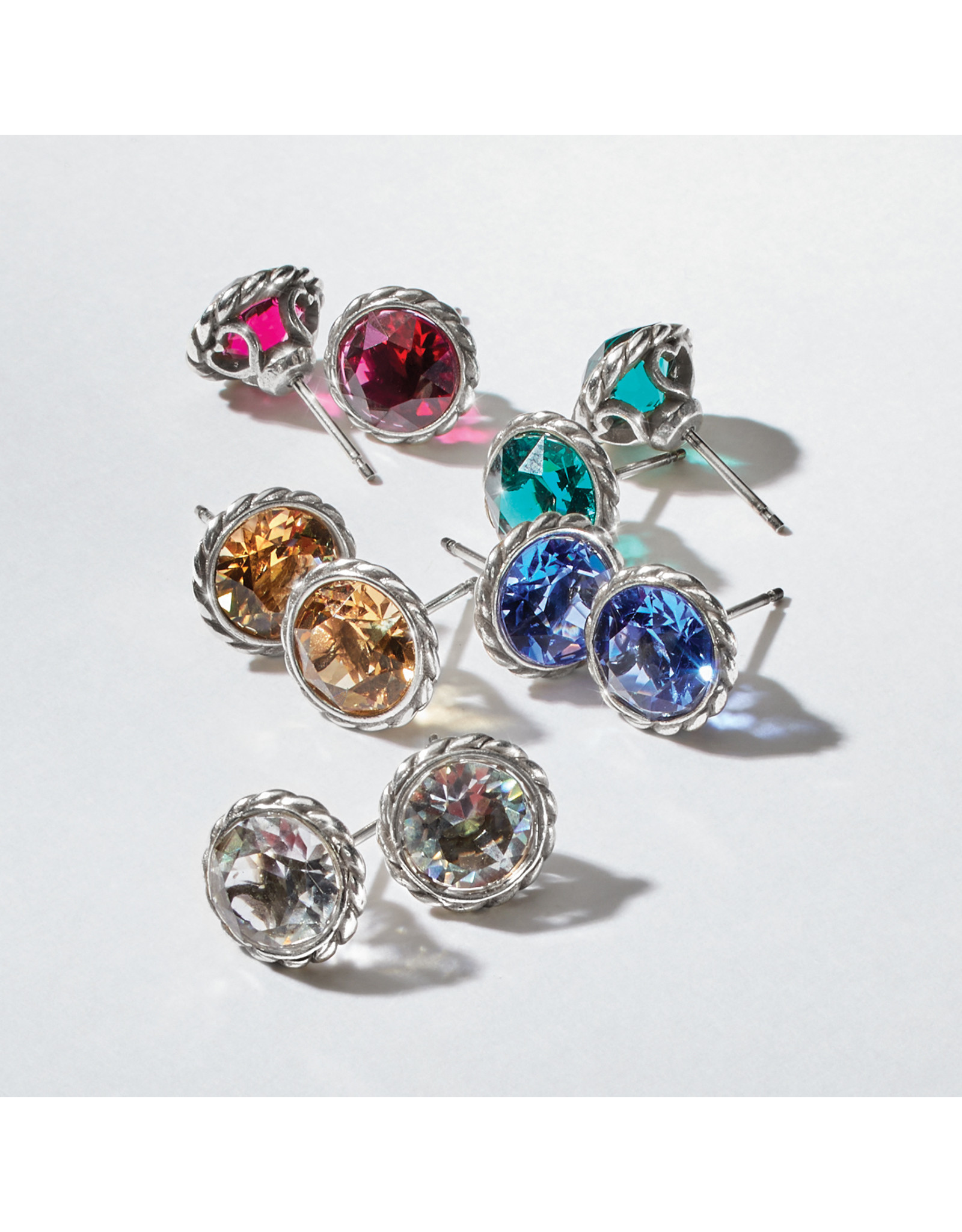 Brighton Brighton JA173E Ruby Iris Stud Earring