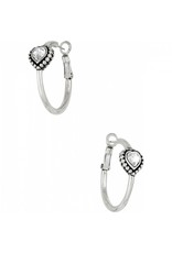 Brighton Brighton JE1392 Shimmer Heart Small Hoop