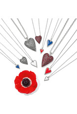 Brighton Brighton JM5113 Dazzling Love Petite Red Heart Necklace