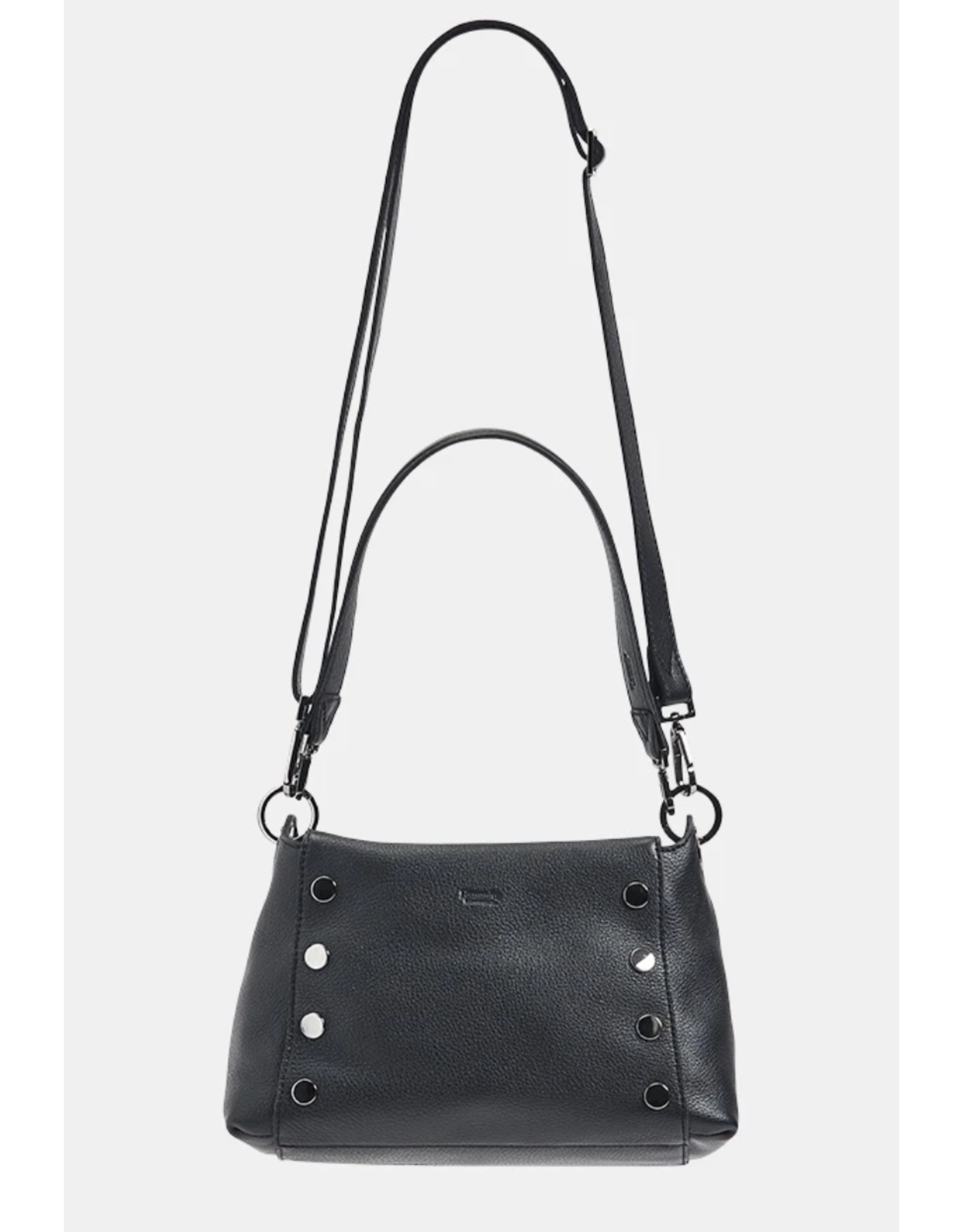 Hammitt Hammitt Bryant Medium Black Gunmetal Handbag 15508