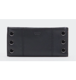 Hammitt Hammitt  110 North Black Gunmetal Wallet 11751