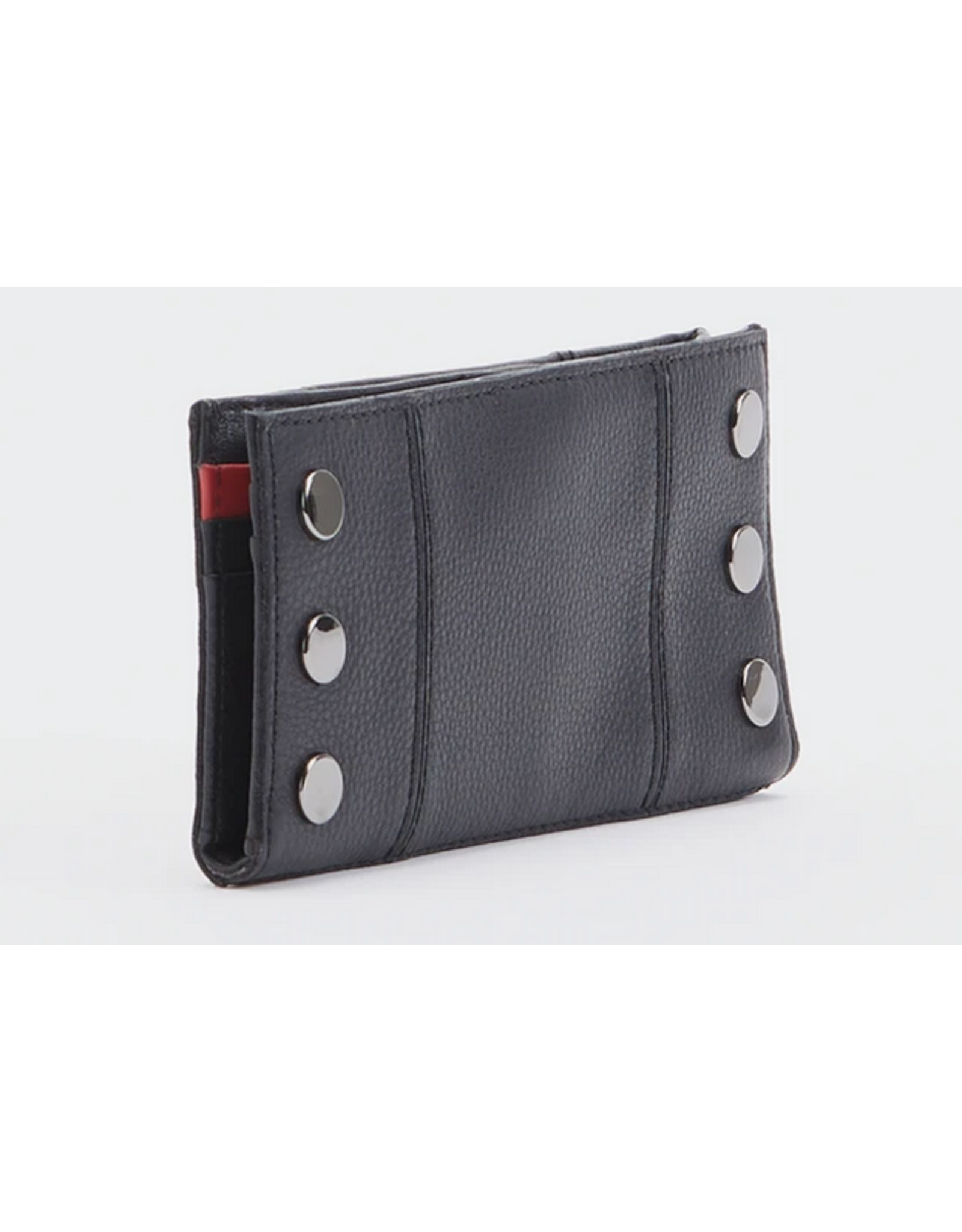 Hammitt Hammitt  110 North Black Gunmetal Wallet 4584