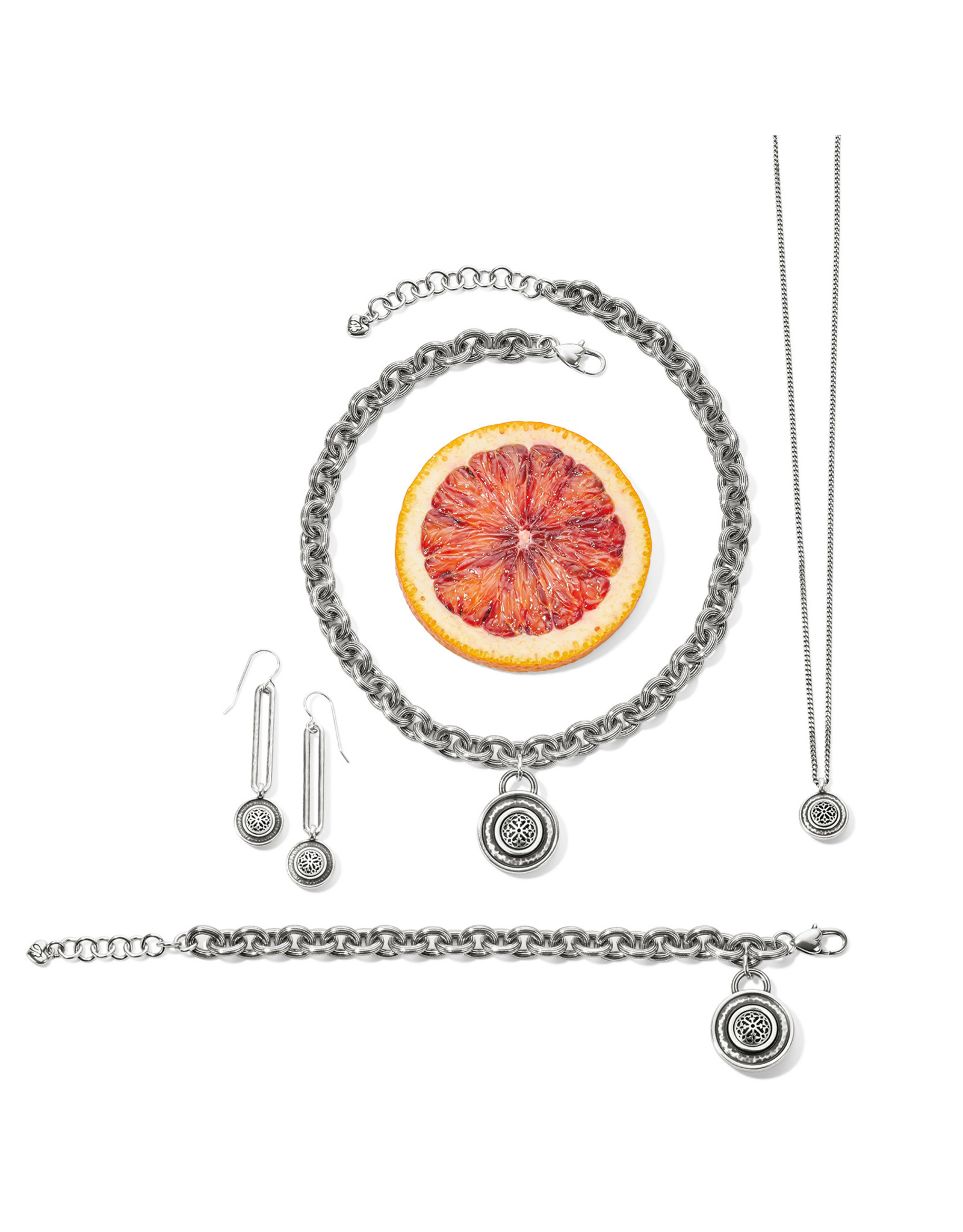 Brighton Brighton JM4960 Ferrara Disc Petite Necklace OOL