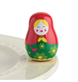 Nora Fleming Nora Fleming A271 All Dolled Up Nesting Doll Mini