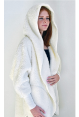 Nordic Beach Nordic Beach NB-NS Cozy Hooded Wrap One Size  Nordic Snow