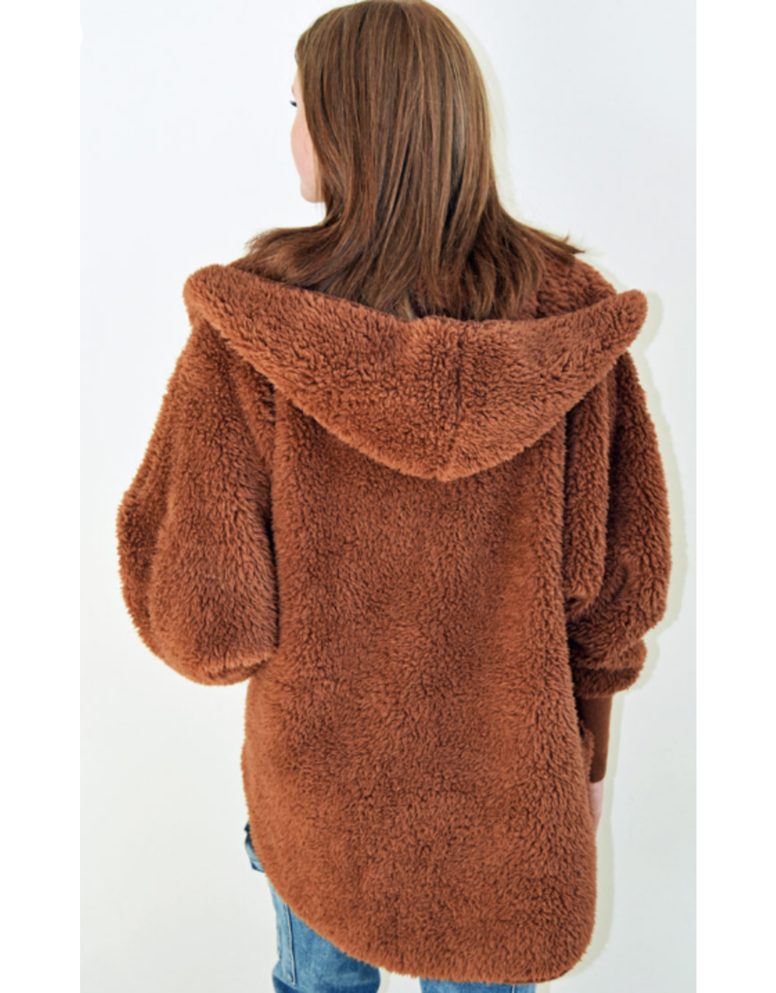 Nordic Beach Nordic Beach NB-FH Cozy Hooded Wrap One Size Fall Harvest