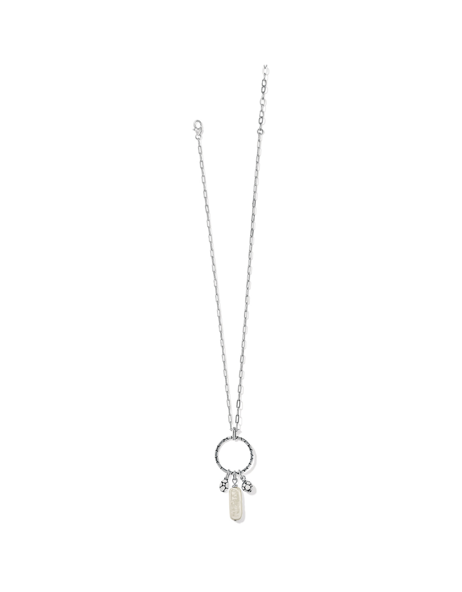Brighton Brighton JM5123 Pebble Pearl Charm Ring Necklace