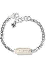 Brighton Brighton JF8903 Pebble Pearl Double Link Bracelet Brighton Brighton JF8903 Pebble Pearl Double Link Bracelet