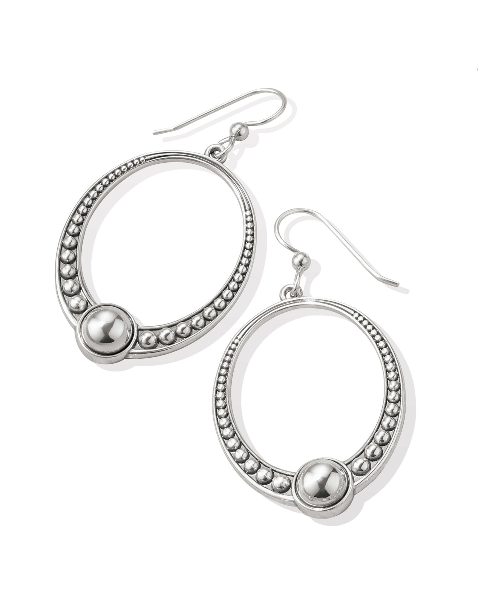 Brighton Brighton JA7820 Pretty Tough Oval French Wire Earring