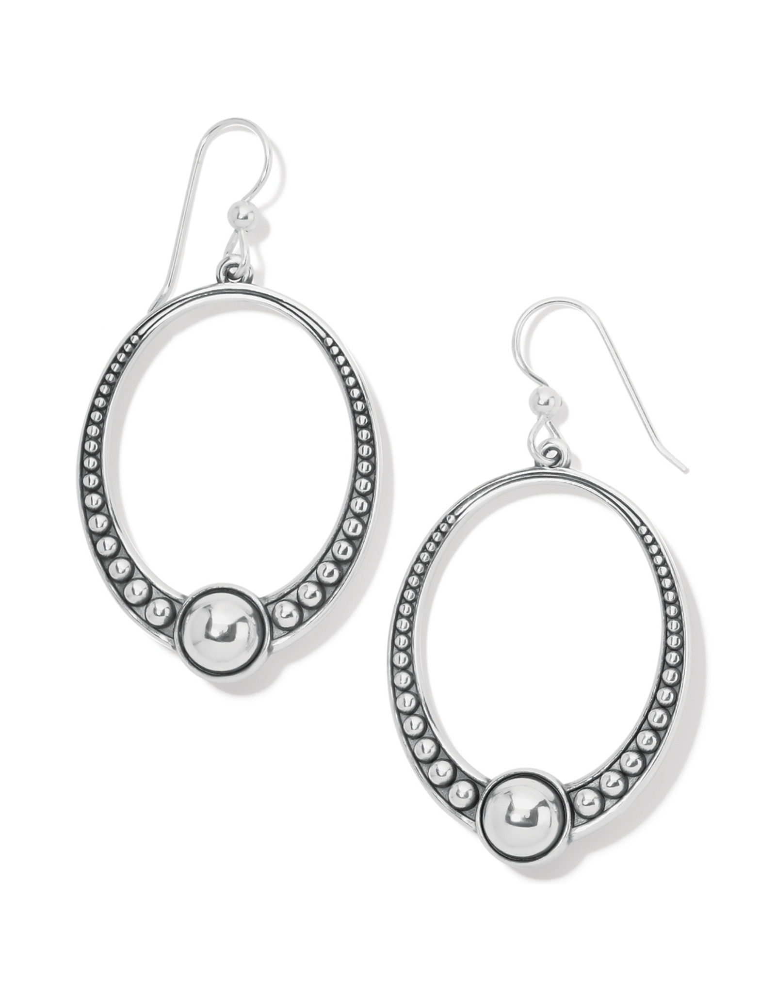 Brighton Brighton JA7820 Pretty Tough Oval French Wire Earring