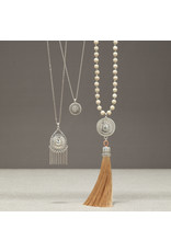 Brighton Brighton JM4413 Marrakesh Neutral Tassel Necklace