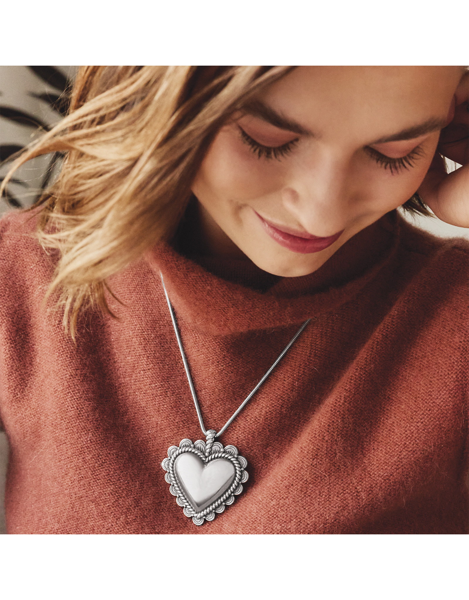 Brighton Brighton JM5420 Sonora Bold Heart Necklace
