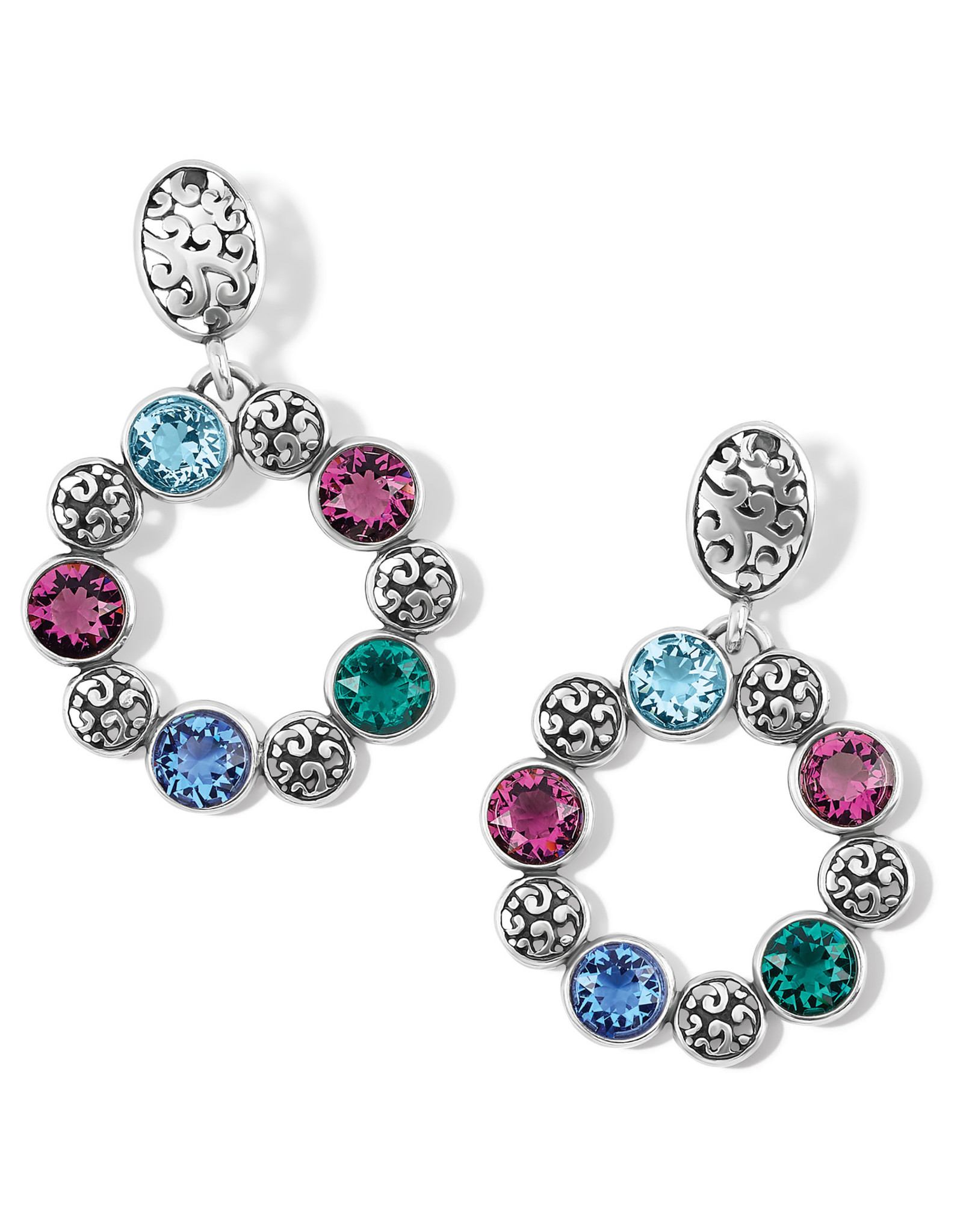 Brighton Brighton JA7963 Elora Gems Circle Post Drop Earring
