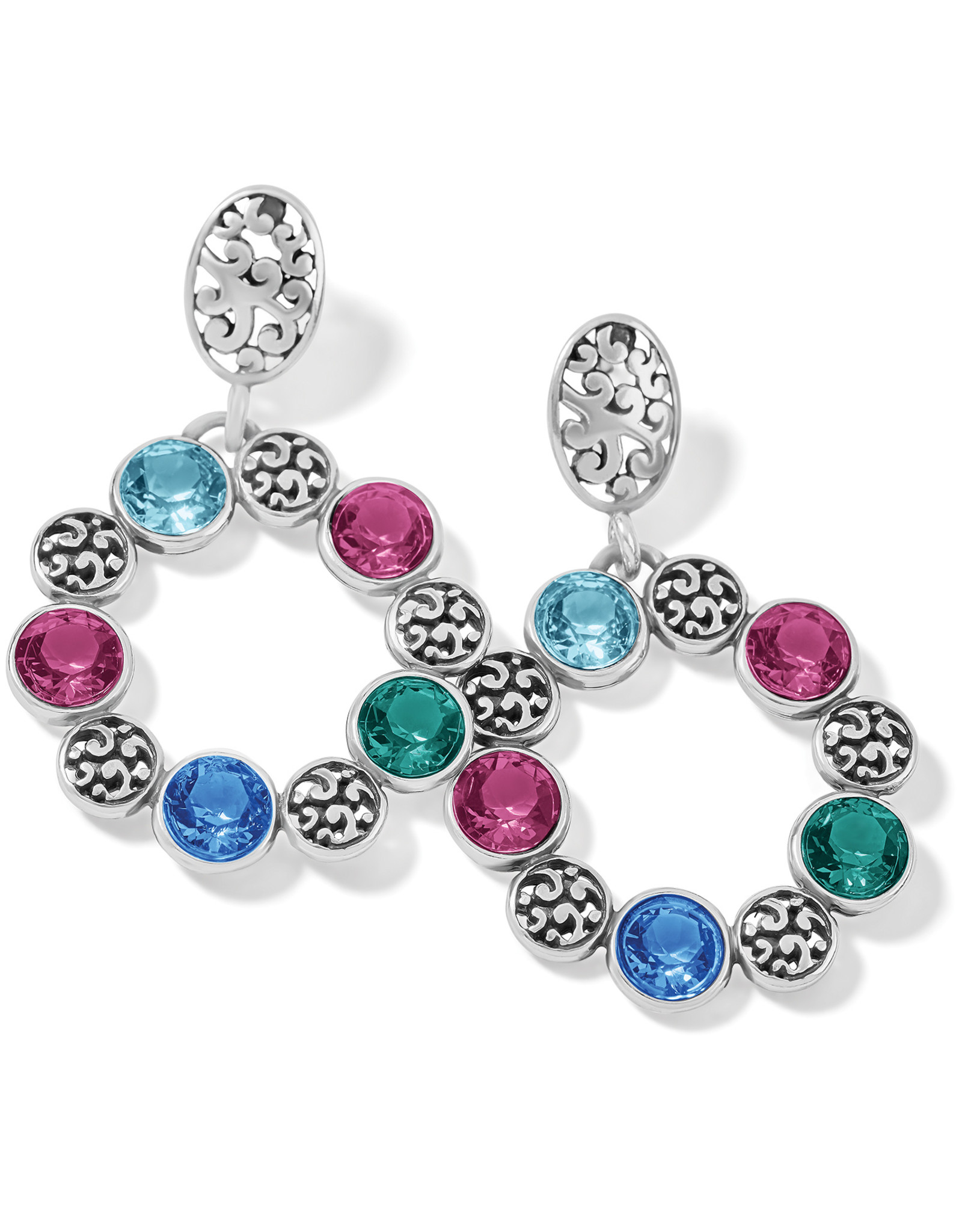 Brighton Brighton JA7963 Elora Gems Circle Post Drop Earring