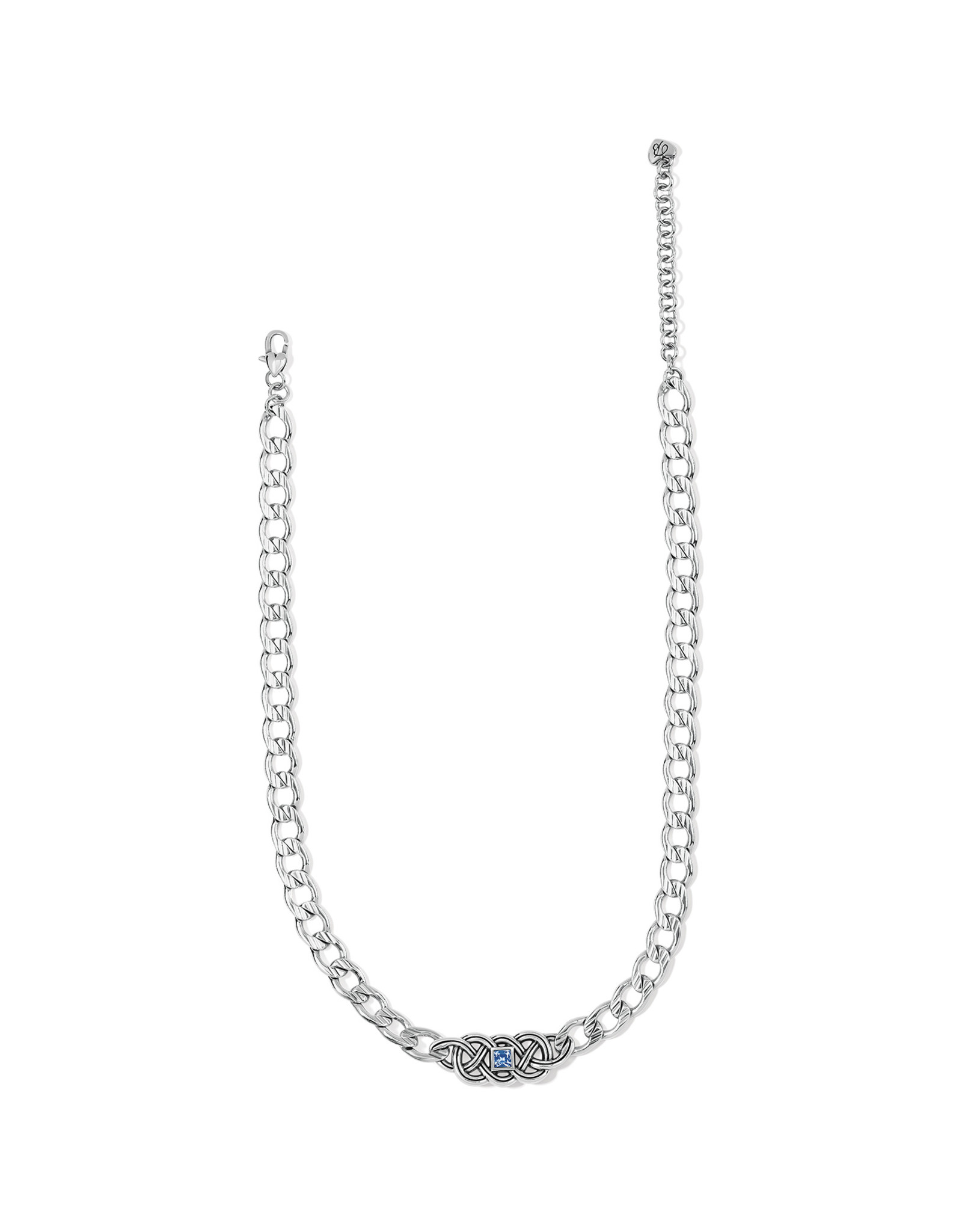 Brighton Brighton JM4533 Interlok Lustre Blue Collar Neckace