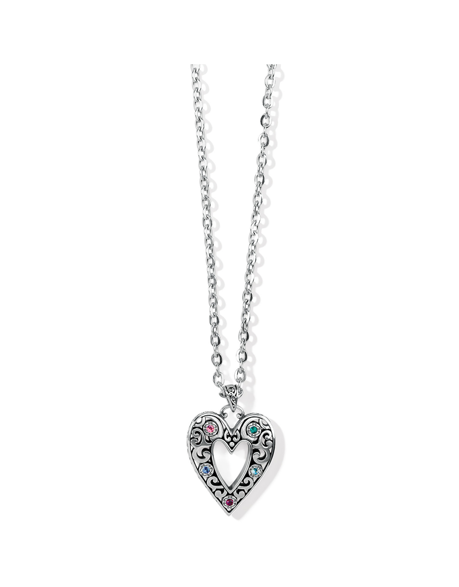 Brighton Brighton JM5163 Elora Gems Large Heart Necklace