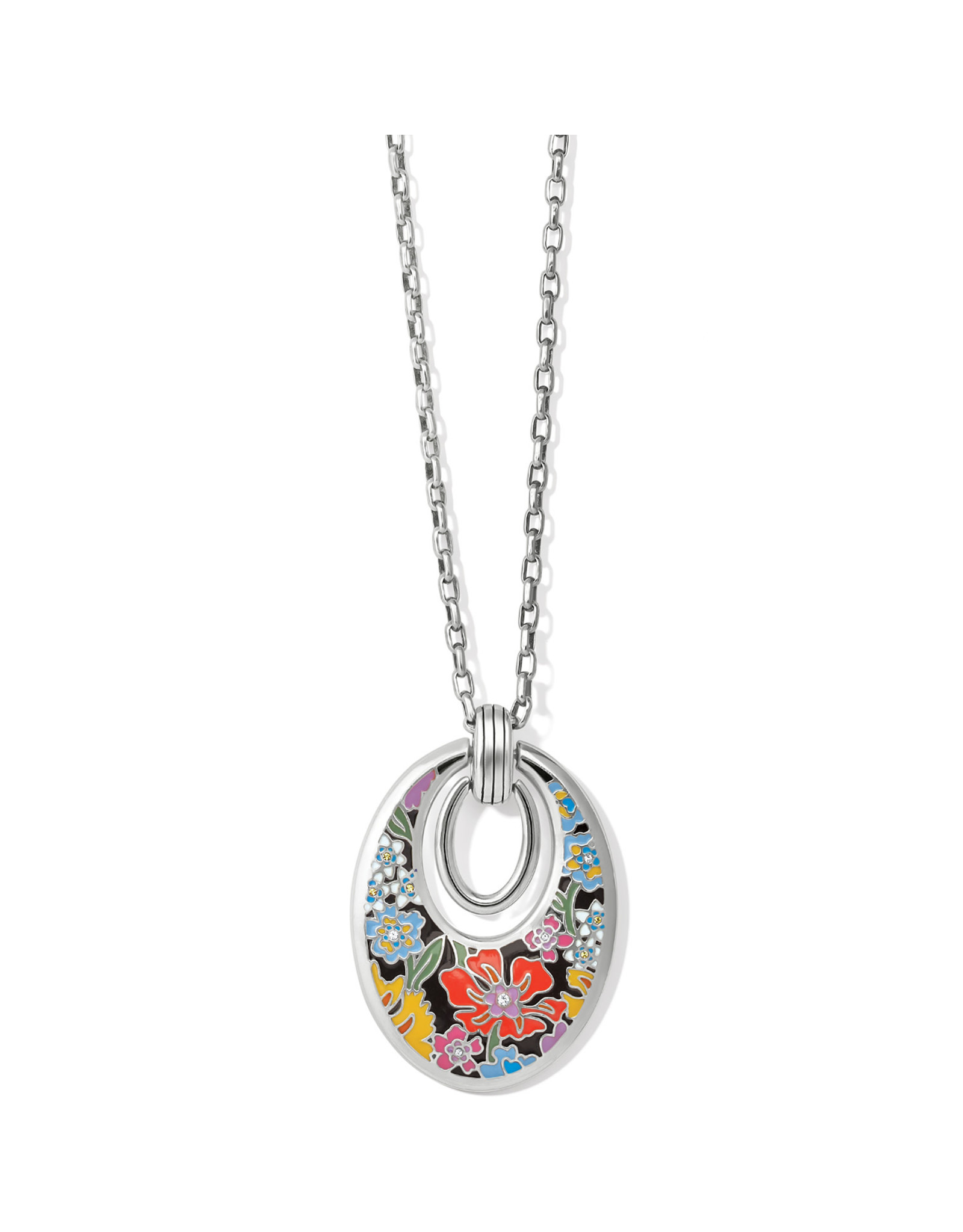 Brighton Brighton JM5673 Painted Poppies Short Necklace