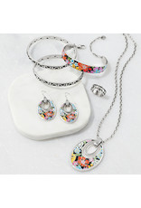 Brighton Brighton JM5673 Painted Poppies Short Necklace