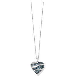 Brighton Brighton JM5243 Crystal Passage Heart Necklace
