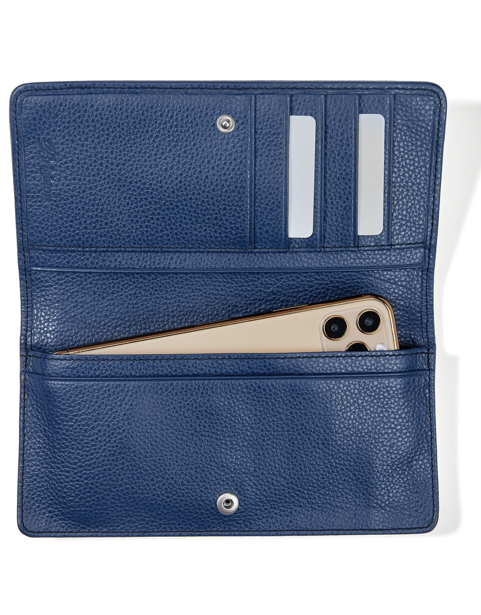 Brighton Brighton T3551F French Blue Interlock Rockmore Wallet