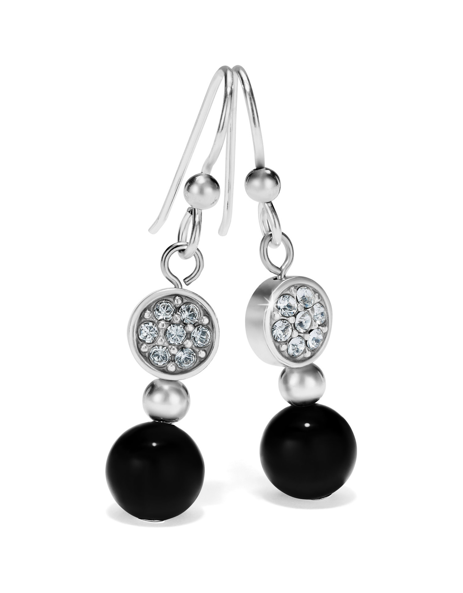 Brighton Brighton JA6412 Meridian Prime Petite Black French Wire Earring