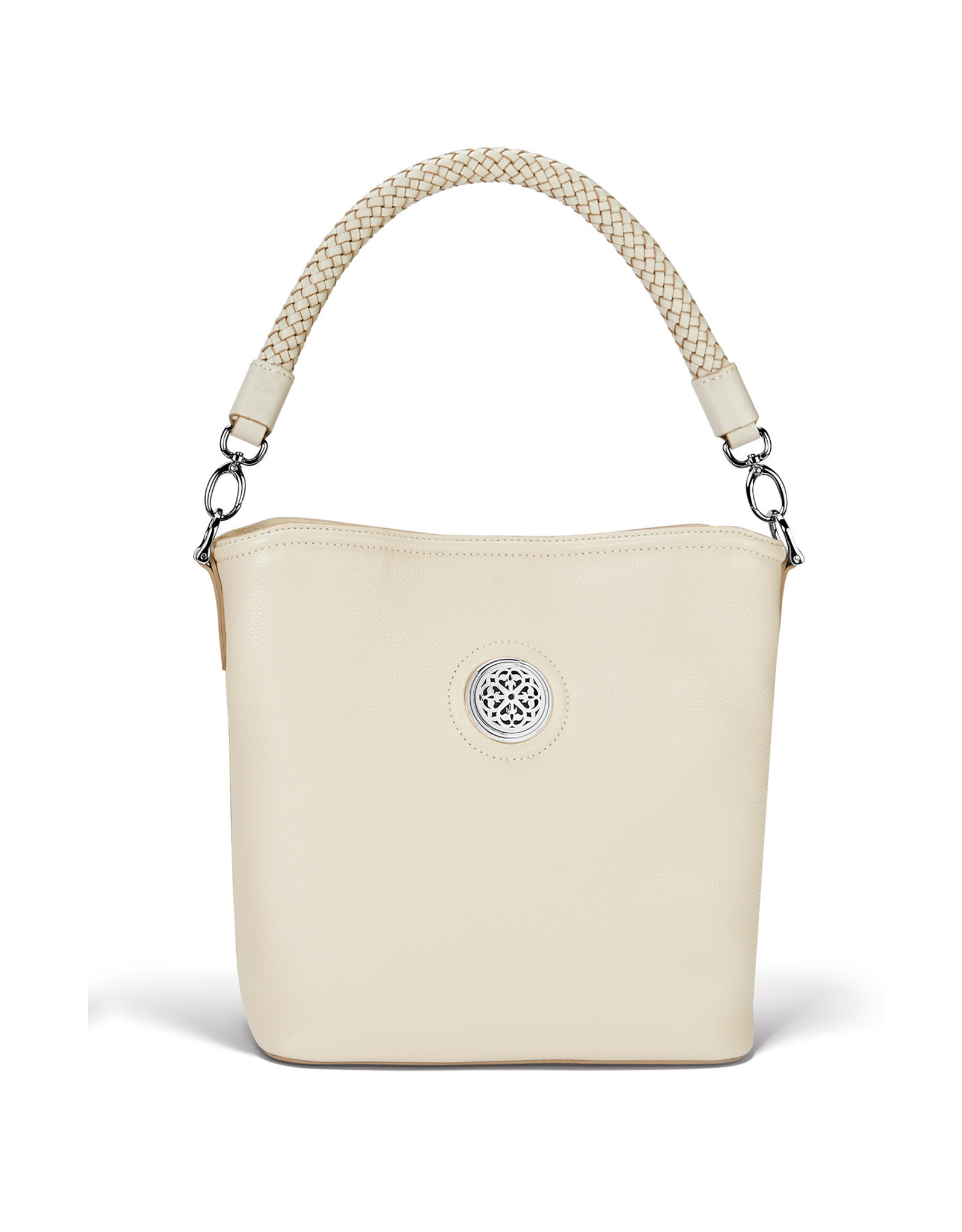 Brighton Brighton H37882 White Ferrara Bumble Large Shoulder Bag